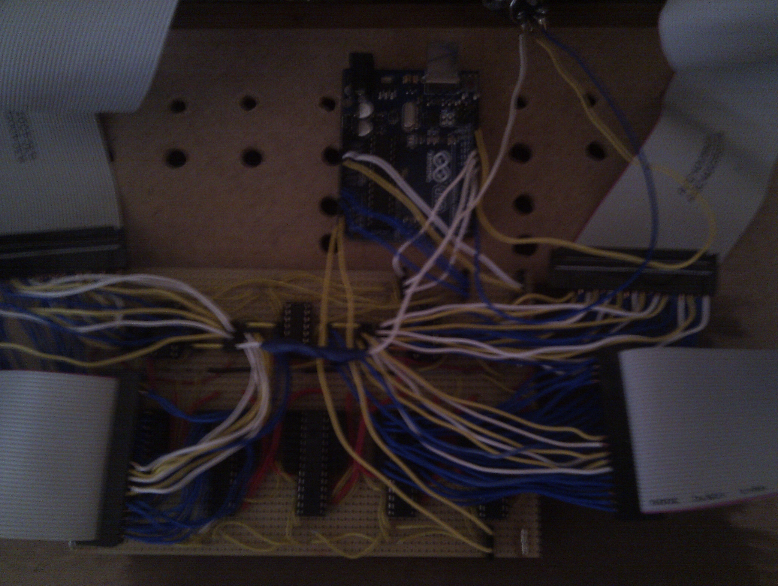 arduino and input-board